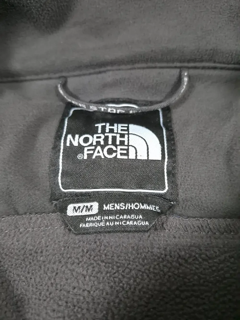 The North Face Apex Jacket Mens M Blue Softshell Full Zip Lined Outdoor Hiking